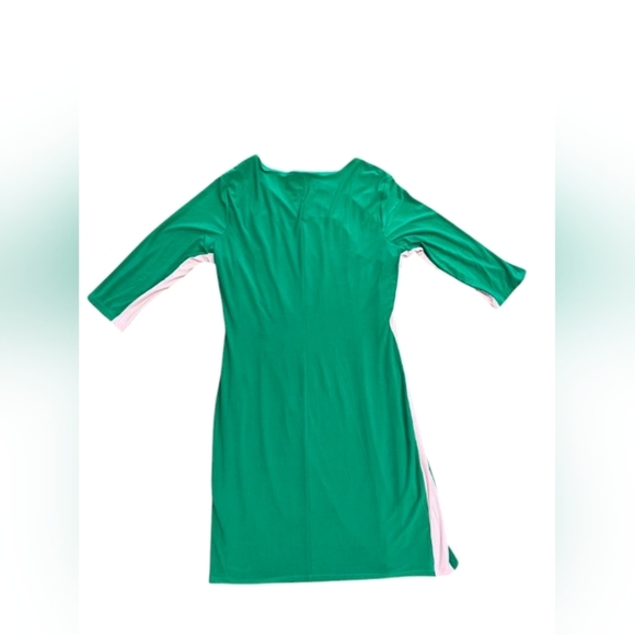 Kasper NWT Dress Green Midi Plus Size Size 20 - Picture 3 of 8